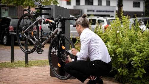Mobilstation Moin+ Fahrradstation